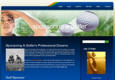 sponsor golfer
